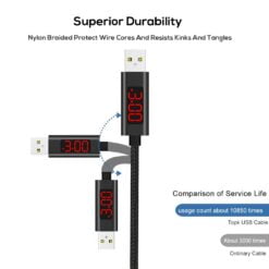 topk current and voltage display data and charging cable-3
