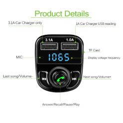 Onever-FM-Transmitter-Aux-Modulator-Bluetooth-Handsfree-Car-Kit-Car-Audio-MP3-3