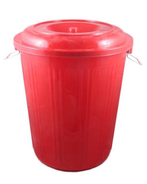 Plastic Storage Bucket With Lid - Image 2