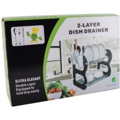 dish and plates drainer rack for kitchen box image