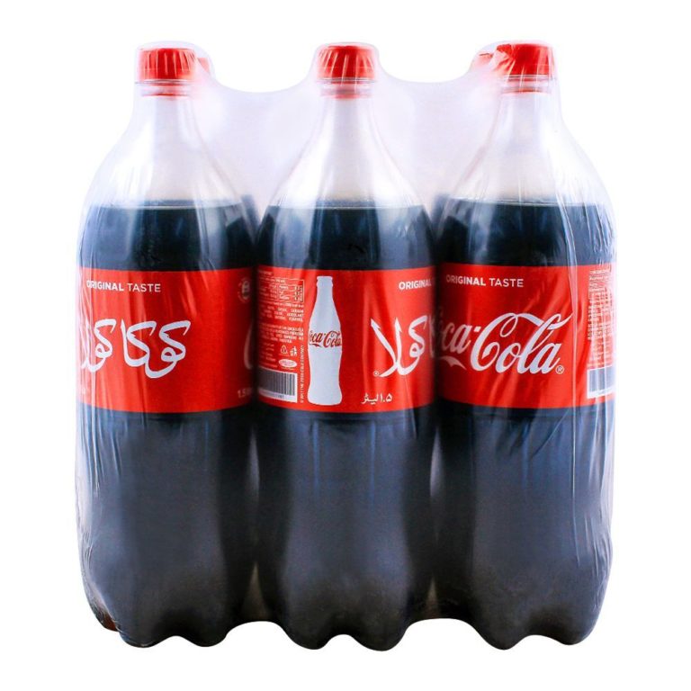 Coca Cola 1.5 L Pet Bottle Pack Of 06 - Online Home Shopping In ...