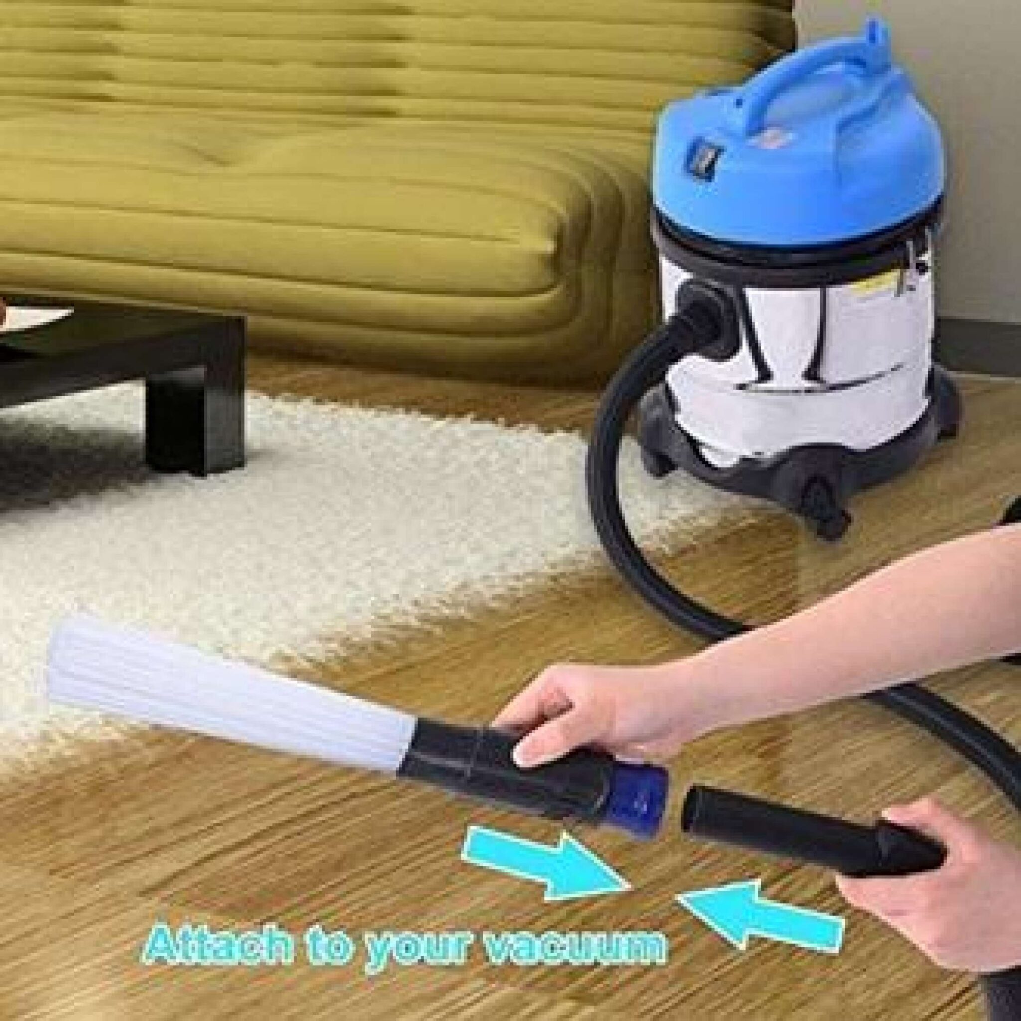 Dust Daddy Universal Vacuum Cleaner Attachment Dust And Dirt