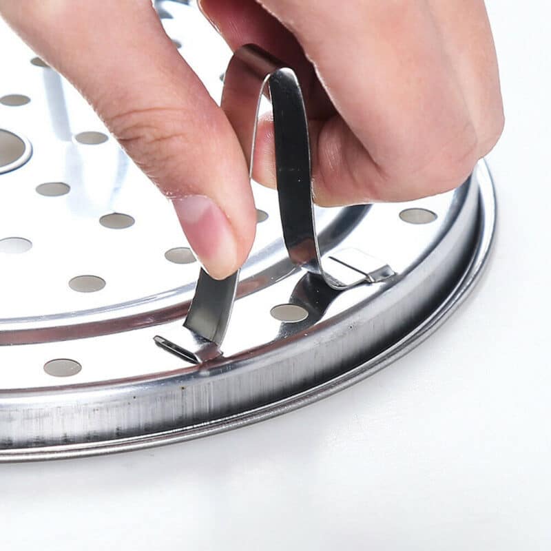Stainless Steel Steamer Rack Insert Stock Pot Steaming Tray Stand