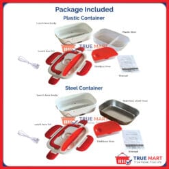 Electric food heating container package