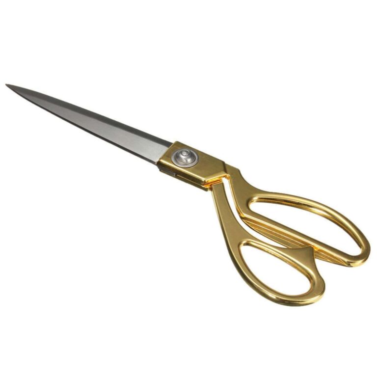 Tailor Scissors Professional with Brass Finish Handle True Mart.pk