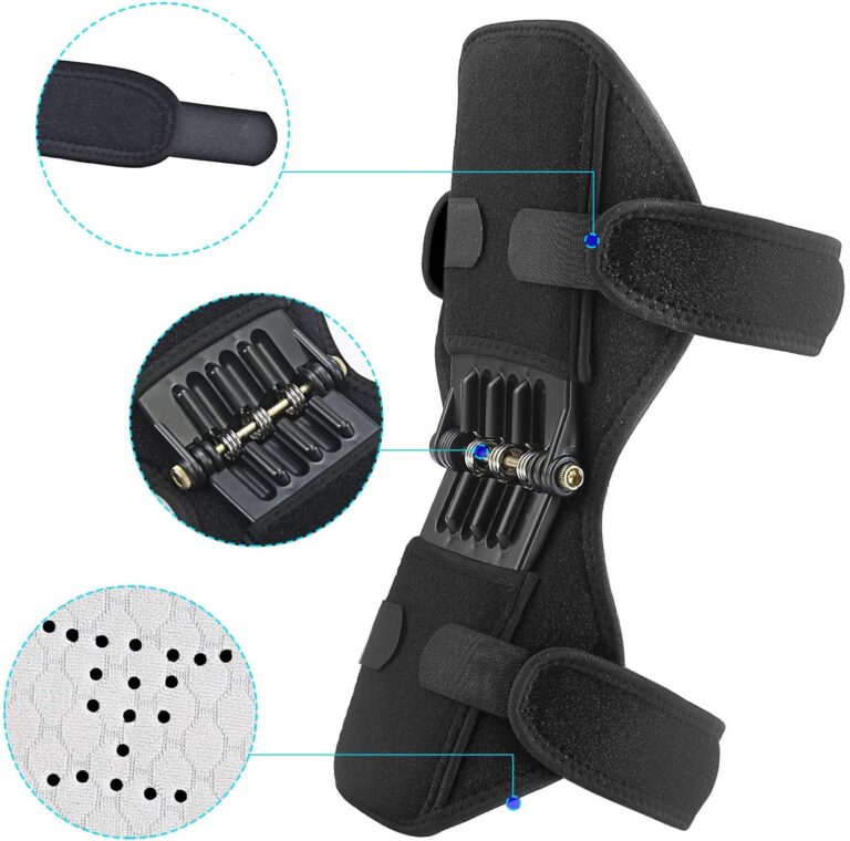 Knee Booster Joint Support Pad Spring Knee Strap Brace For Hiking ...