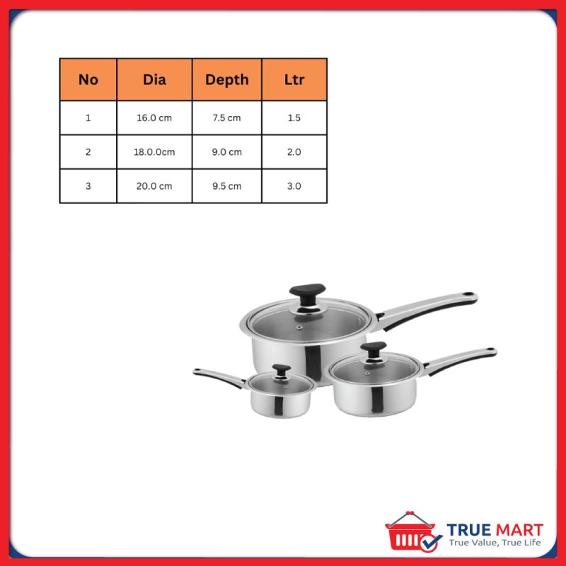 Sonex Mega Classic Sauce Pan - Online Shopping in Pakistan | Best Deals ...