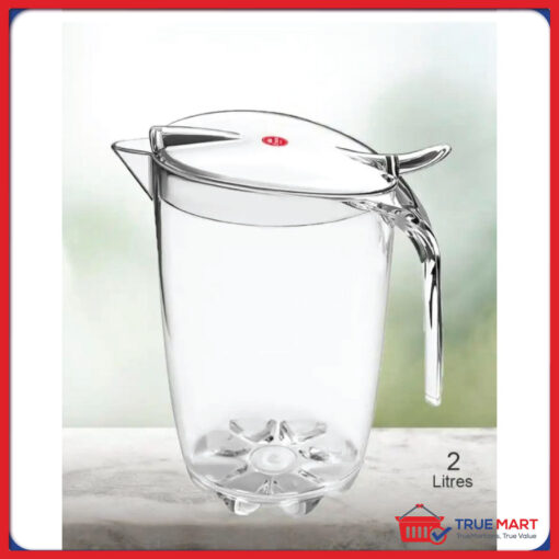 PrettyNeat Crown Crystal Jug 2L - Plastic