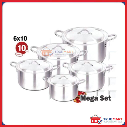 Domestic Chef 6×10 Cooking Set – D-20F