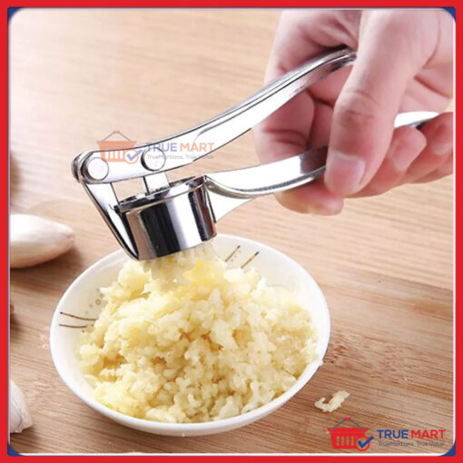 Garlic Press Stainless Steel Mincer Crusher & Squeezer