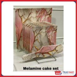 Melamine Cake Set 8Pcs - Square