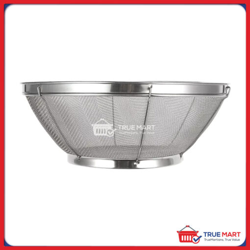 Kitchen Stainless Steel Fine Mesh Colander Bowl Drainer Rice Washing Strainer - Image 4