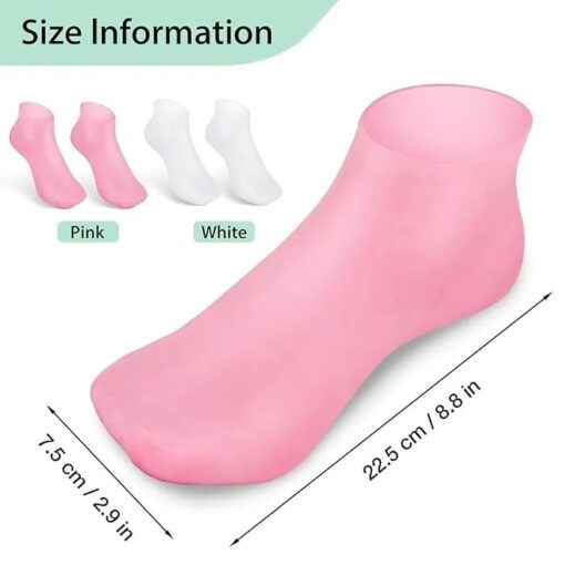 Silicone Socks For Dry Cracked Feet Foot Socks Moisturizing - Image 8